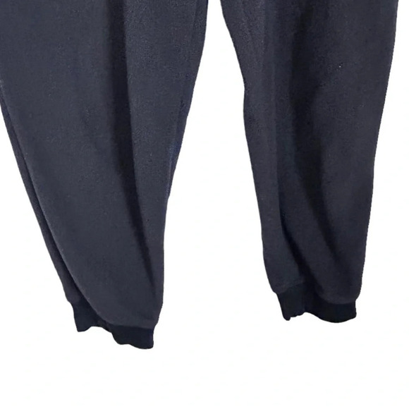 Lands' End Black Fleece Jogger pants size Small women’s cozy - Picture 3 of 7